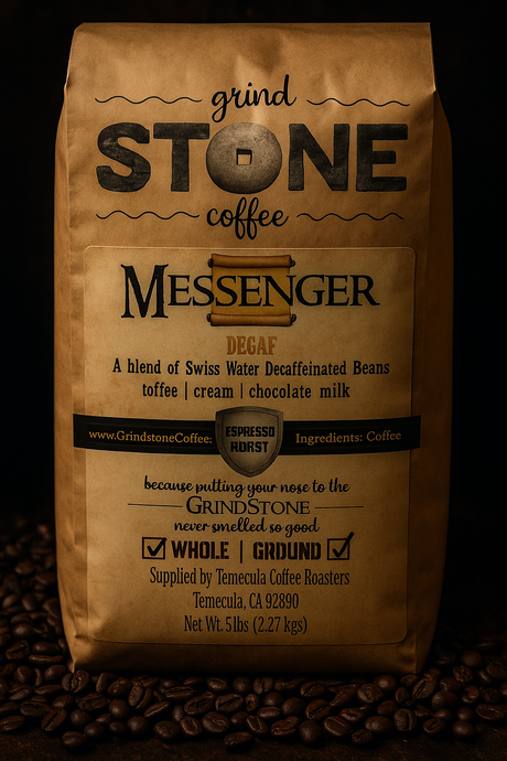 Messenger Decaf Espresso (Swiss Water Decaf Blend) - 5lb